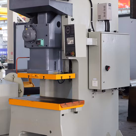 メカニカルオープンタイププレスディープスロート金属板パンチングマシン