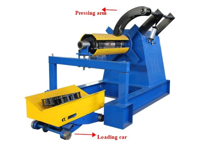 Customized Aluminum Steel Coil Manual Uncoiler Decoiler Machine /Hydrualic Uncoiler&Unwinder Machines