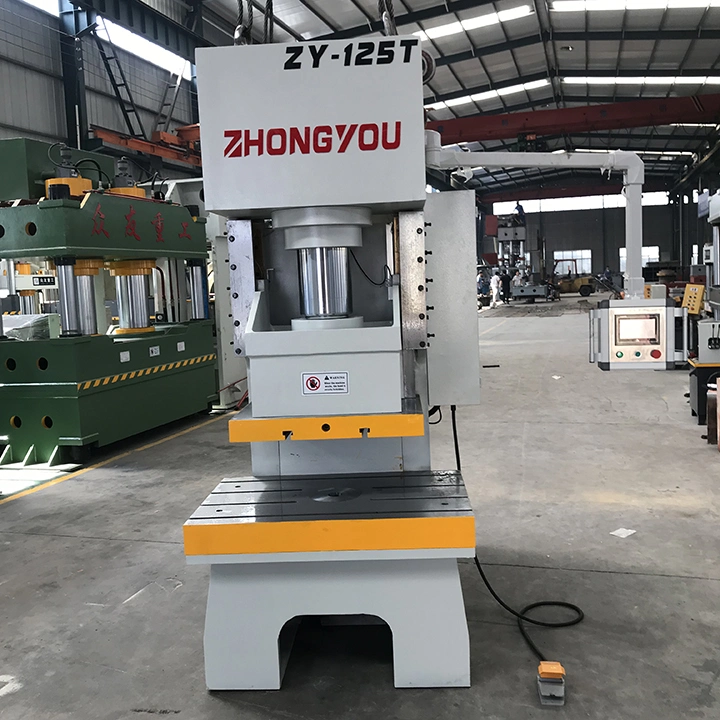 Deep Throat High Speed C Frame CNC Hydraulic Punching Machine 125ton